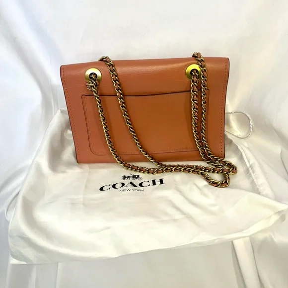 Coach Parker gold chain shoulder bag - Picture 2 of 4